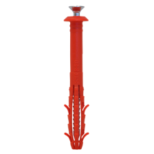 Kołek wbijany z wkrętem z kołnierzem  ASF (D08) KSMXN 6 x 40 K/T opak. 200 szt