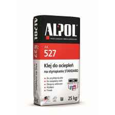 Klej do ociepleń na styropianie AK527  STANDARD 25 kg