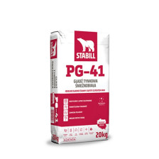 Gładź STABILL PG-41  4 kg tynkowa śnieżnobiała