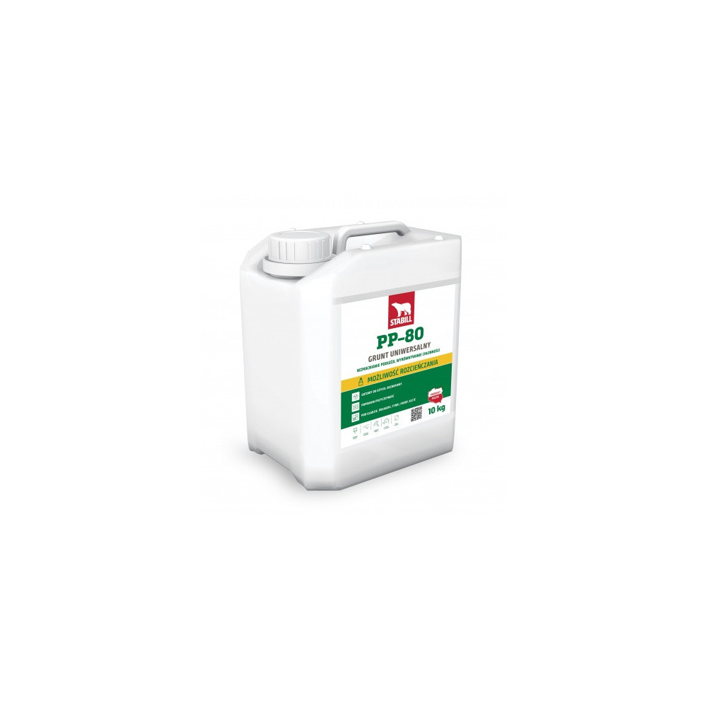 Grunt uniwersalny PP-80, 10 kg STABILL Grunt uniwersalny PP-80, 10 kg STABILL