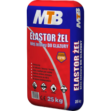 Klej do glazury ELASTOR ZEL 25 kg 48 szt na palecie