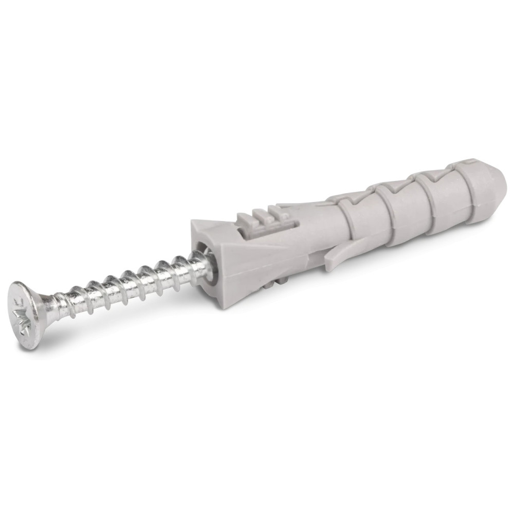 Kołek rozporowy FIX 8 x 40 mm z wkrętem 5,0x50mm (op 4) Kołek rozporowy FIX 8 x 40 mm z wkrętem 5,0x50mm (op 4)