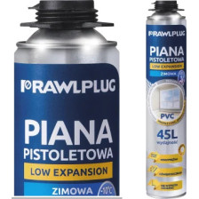 Piana pistoletowa niskoprężna do PVC, wydajność do 45l, zimowa, 750 ml