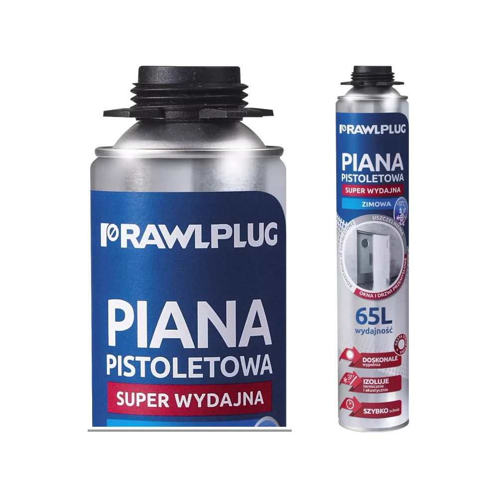 Piana pistoletowa superwydajna, 830ml wydajność do 65 L, zimowa