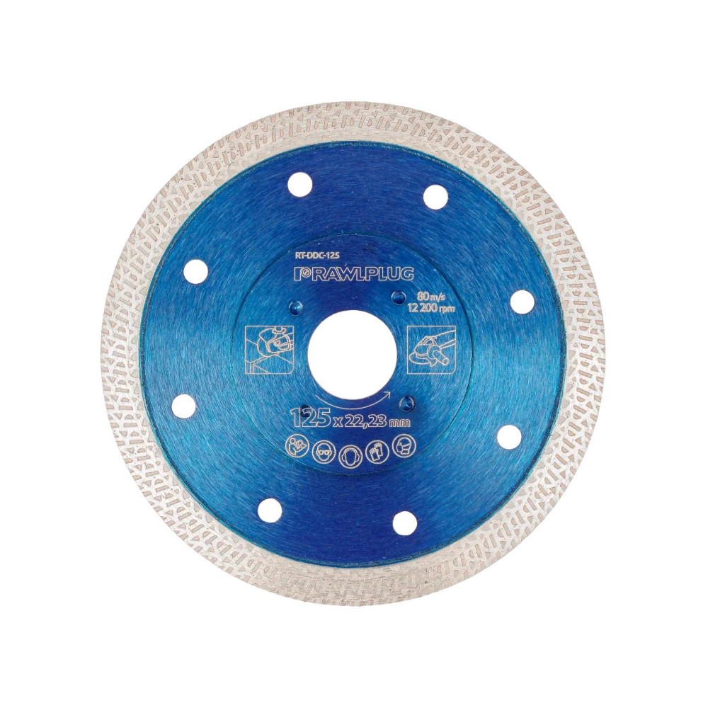 Tarcza diamentowa 125x22,23 mm ceramic ciągła