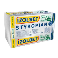 Styropian SUPER FASADA 038 GR 200 mm  IZOLBET